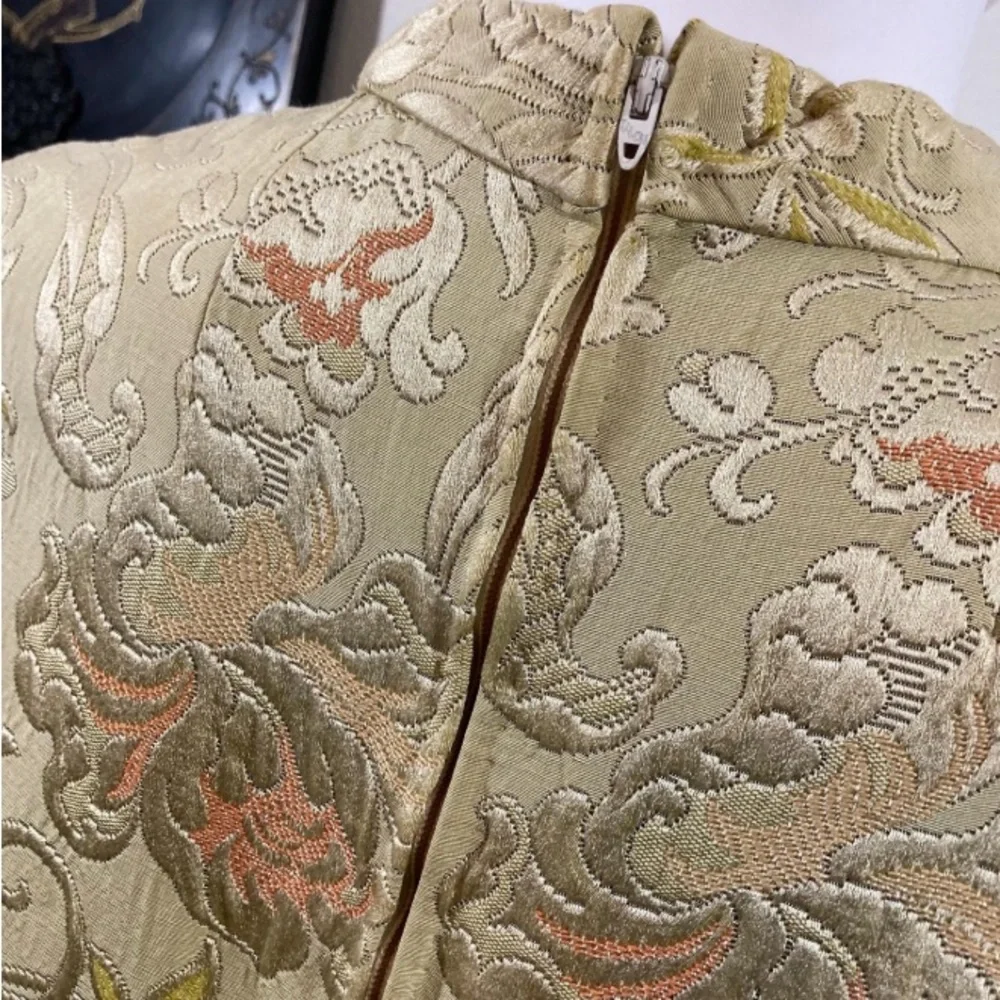 Vintage 1960’s Marie McCarthy for Larry Aldrich Brocade Mini Dress - Picture 8 of 11